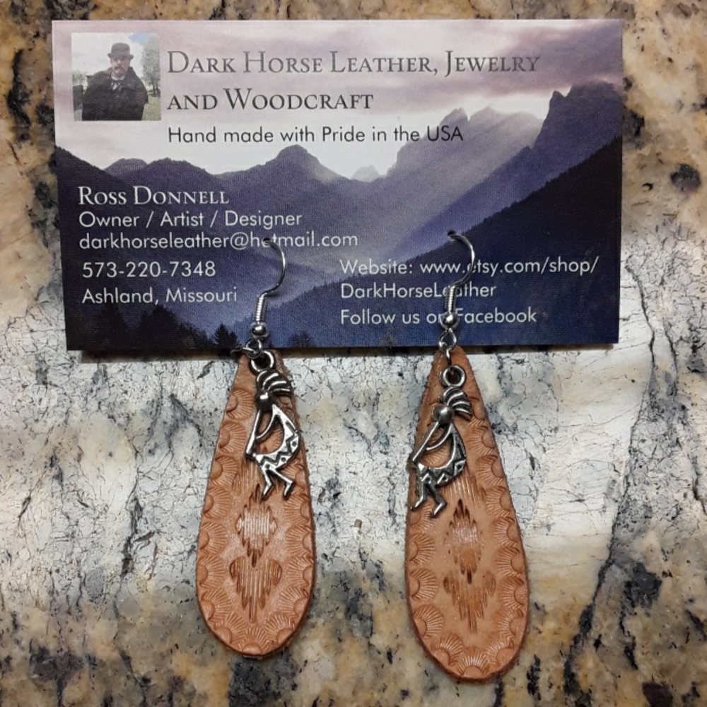 Leather Earrings